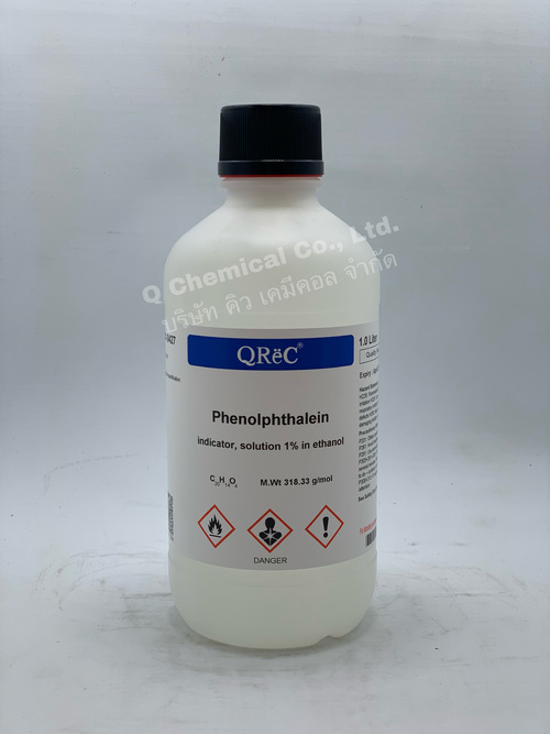 Phenolphthalein Solution in 1% Ethanol, Indicator